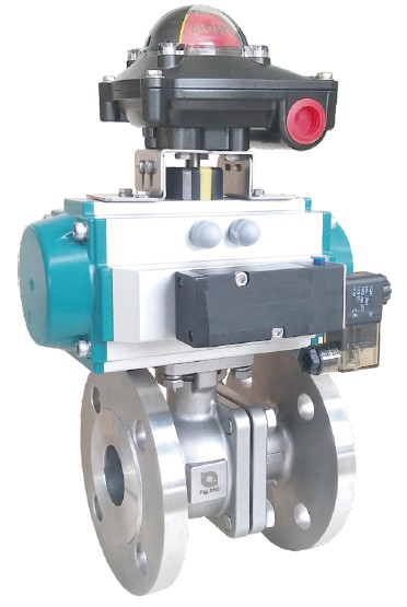 Flanged Two Piece Ball Valve